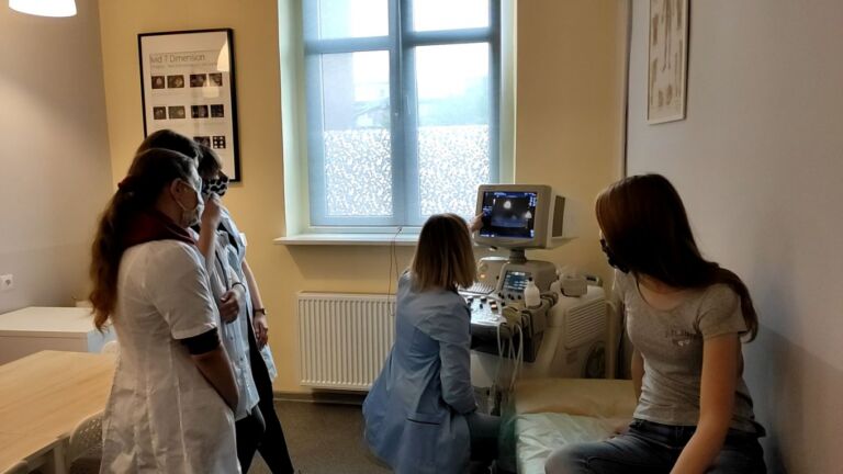 Szkolna Pracownia Ultrasonografii.