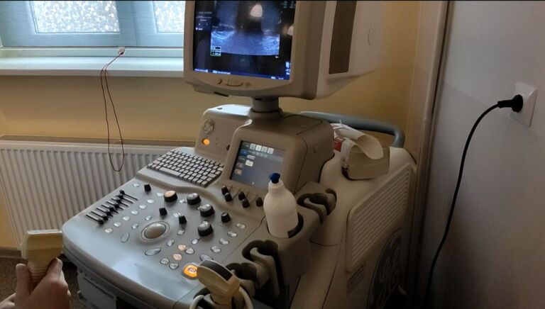 Szkolna Pracownia Ultrasonografii.